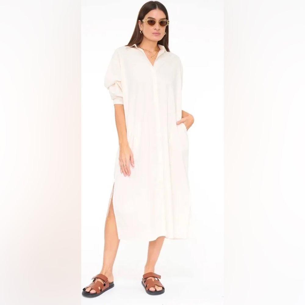 Pistola Sloane Oversized Shirt Dress
